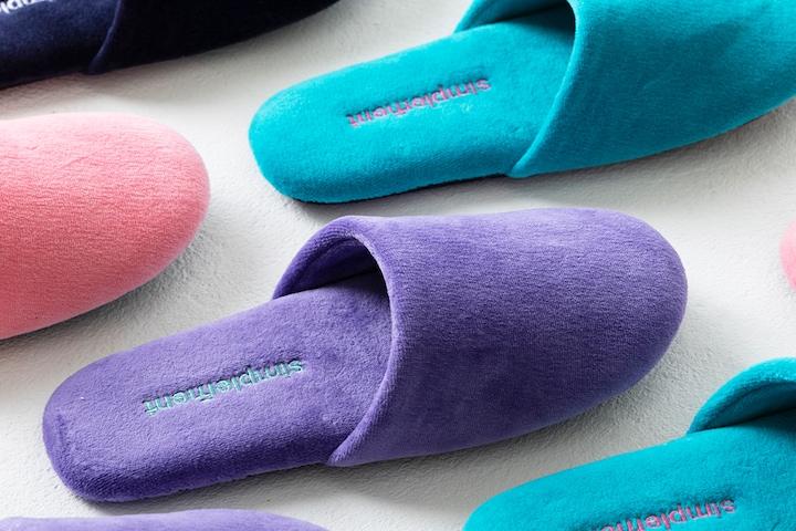 [10%쿠폰][단독] 허그 벨벳 룸 슬리퍼 1+1(5cloors)