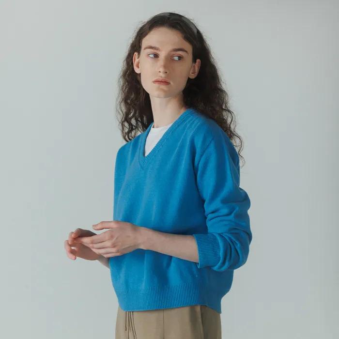 [11차 리오더] Vanilla V-neck knit_4colors