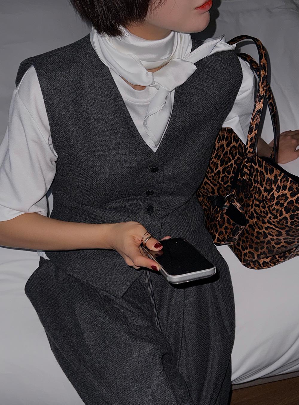 (premium)빌리울조끼(3color)