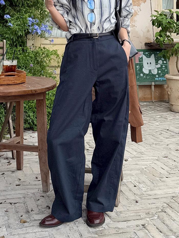 베를린 코튼 팬츠