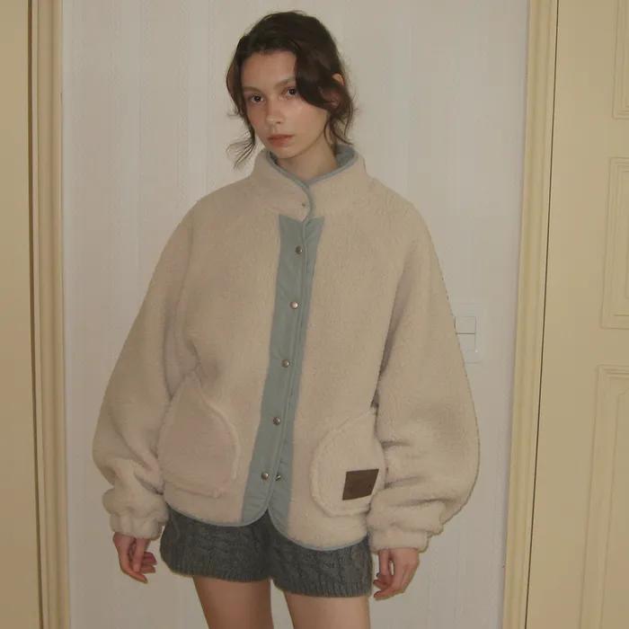 [얼리윈터] 2nd / Poppy Fleece Jumper - Ivory