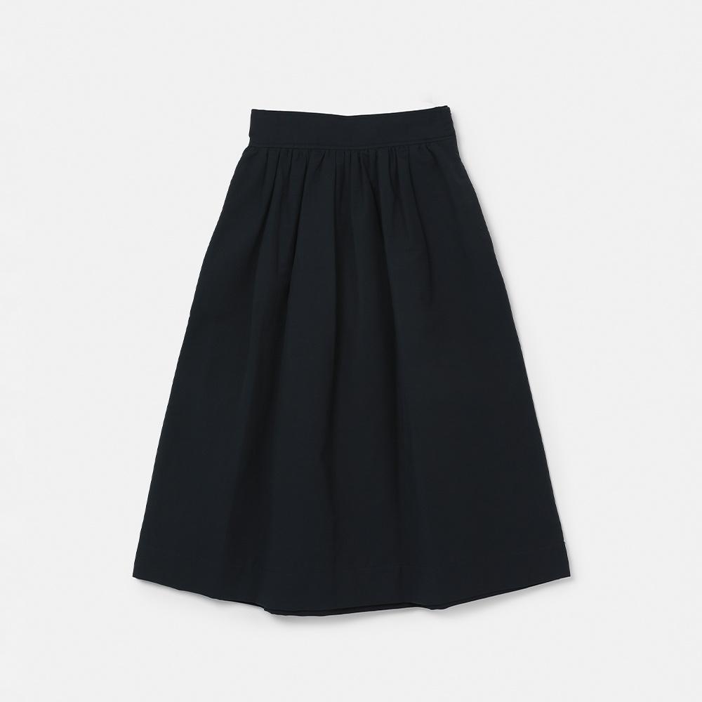 Peach Flared SK_(Navy)