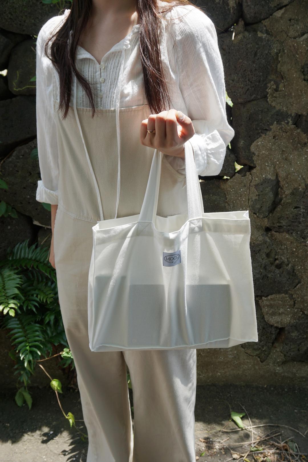 MOOD 도시락 ECO BAG - WHITE