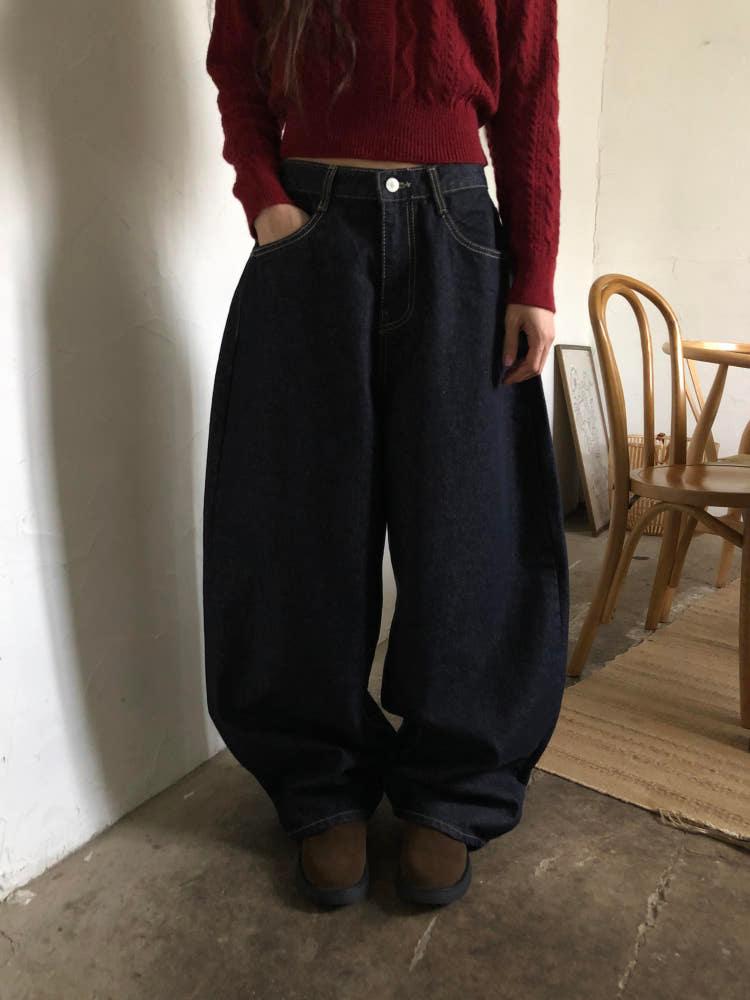 몬드 포켓 벌룬 팬츠 1color