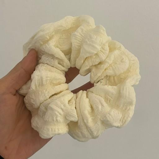 와플 스크런치 곱창머리끈 5color