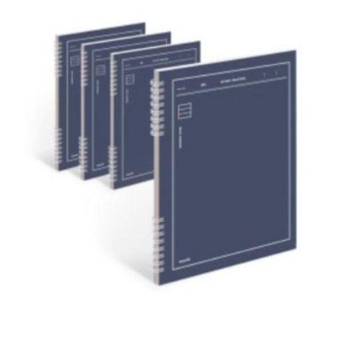 뮤니드 It spring 라인노트, DARK NAVY, 5개 - 유선/무선노트 | 쿠팡