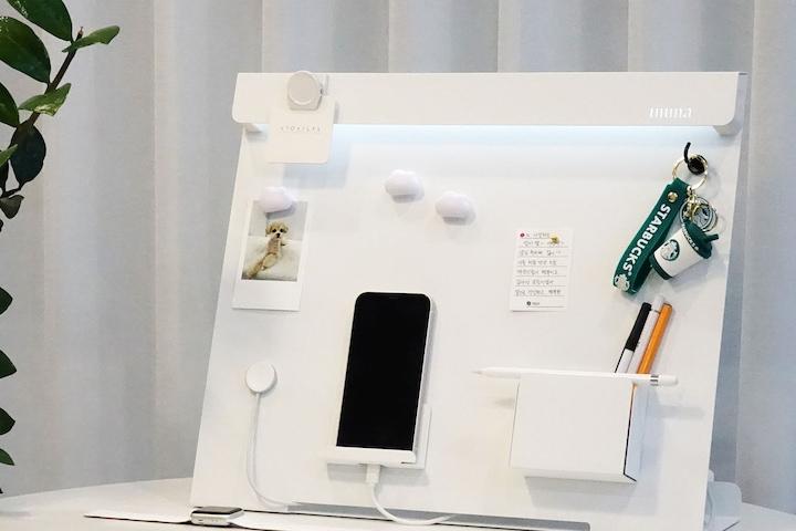 [쿠폰가 5.8만원대] 데스크정리 올인원 멀티오거나이저 (데스크오거나이저/멀티탭정리/램프)