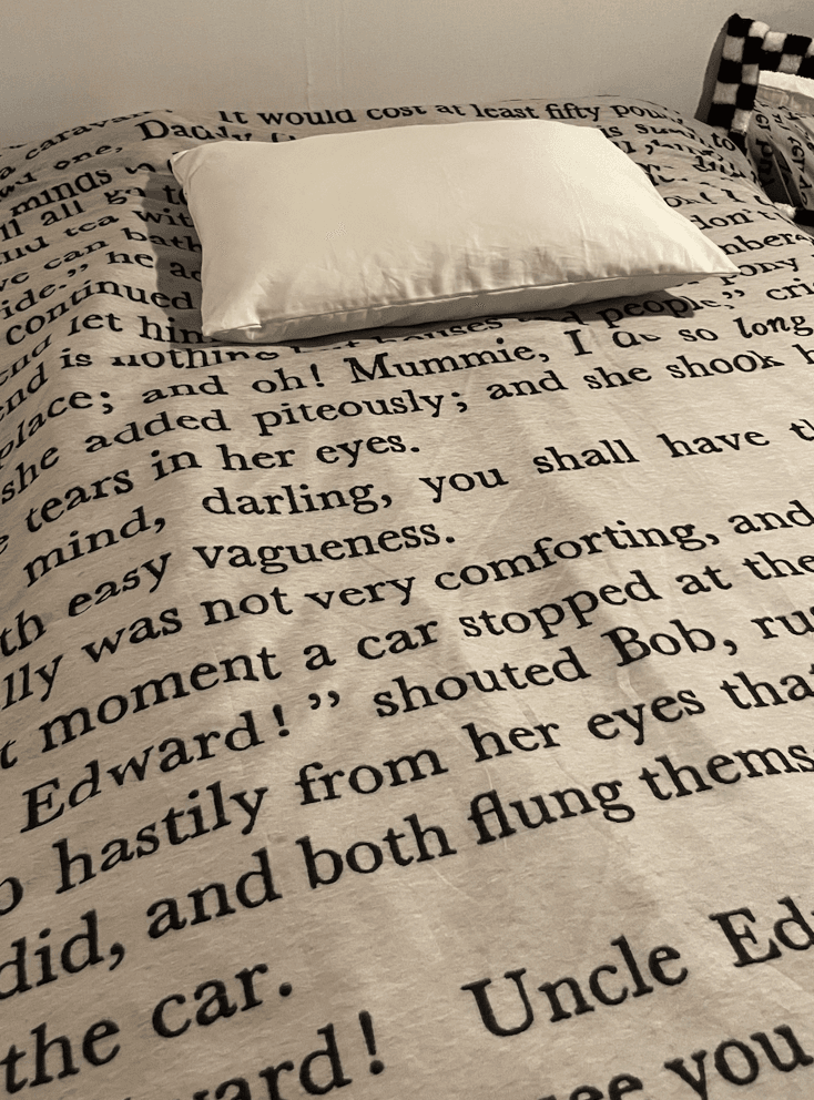 Letters bedding