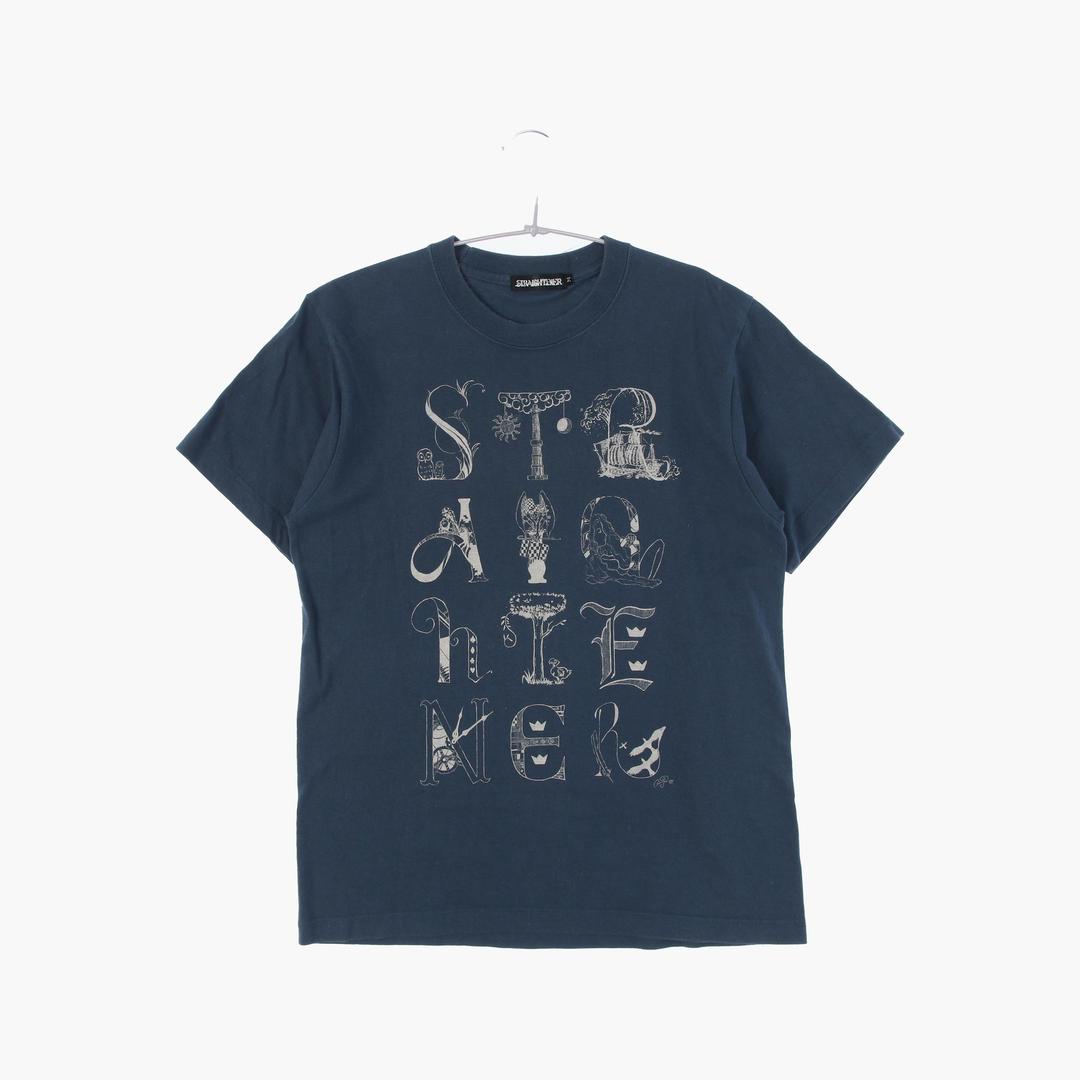 코튼 반팔 티셔츠 공용 M