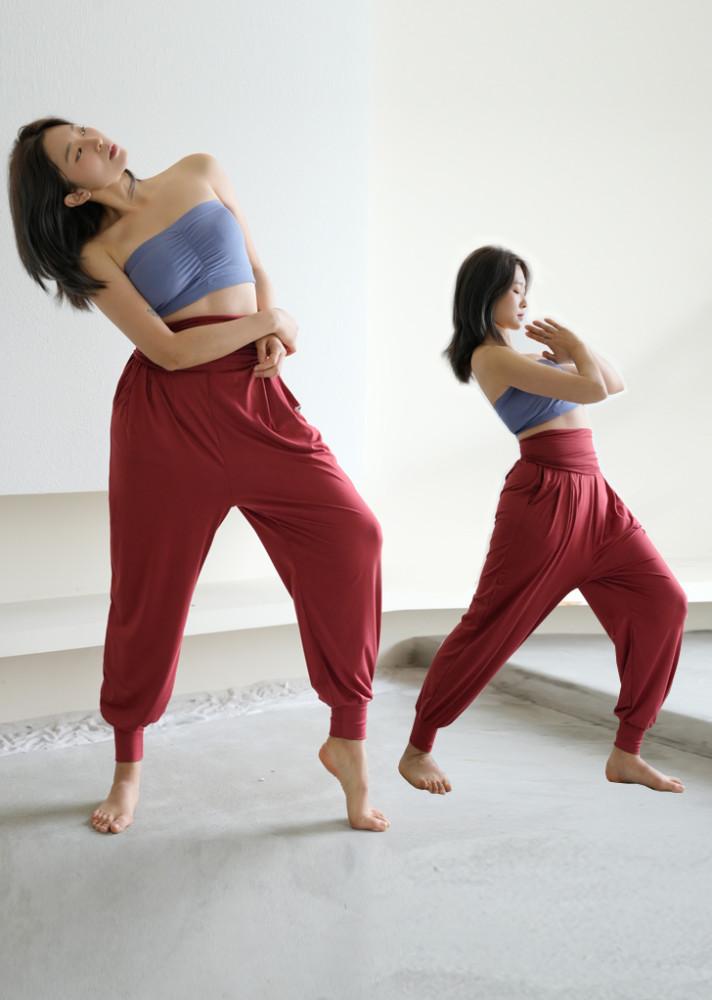 스토리요가 소프트 하렘팬츠 빅사이즈 조거 필라테스 요가바지