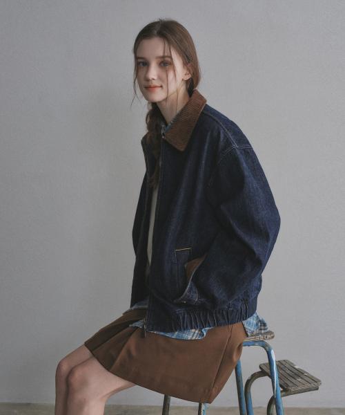 오로(ORO)  클래식 데님 블루종 자켓_Indigo Blue - 사이즈 & 후기 | 무신사