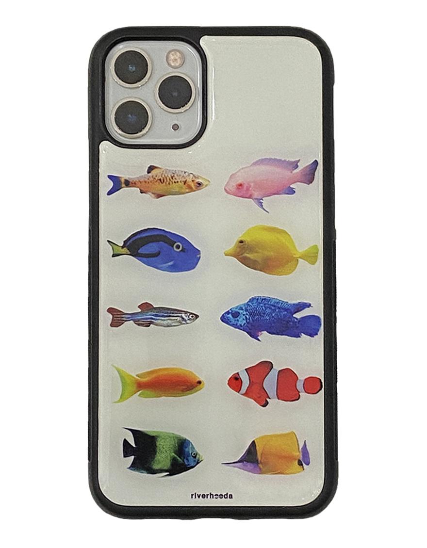 tropical fish epoxy bumper case