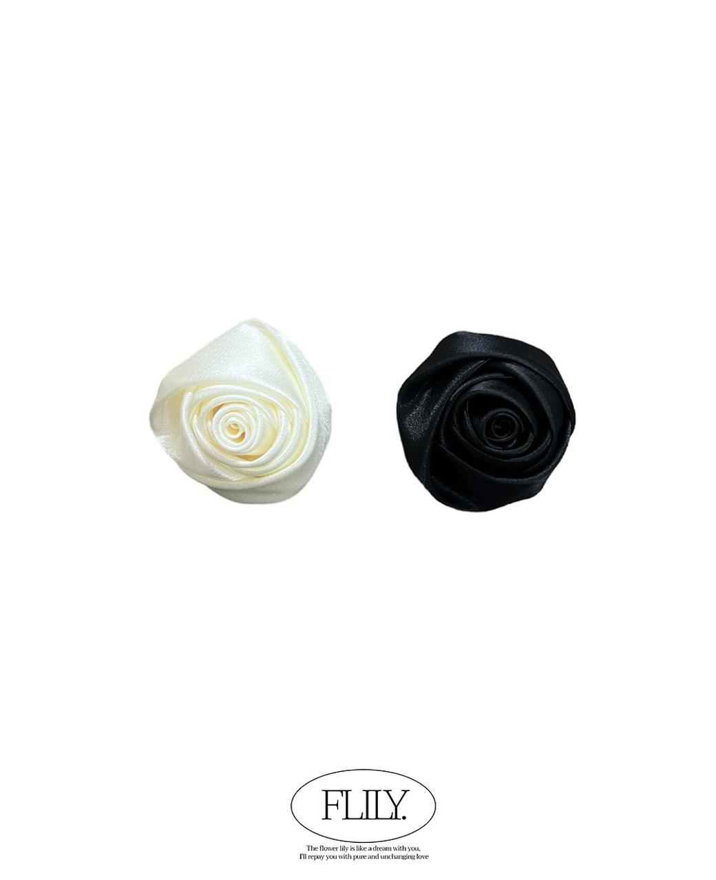 DB. Satin Rose brooch