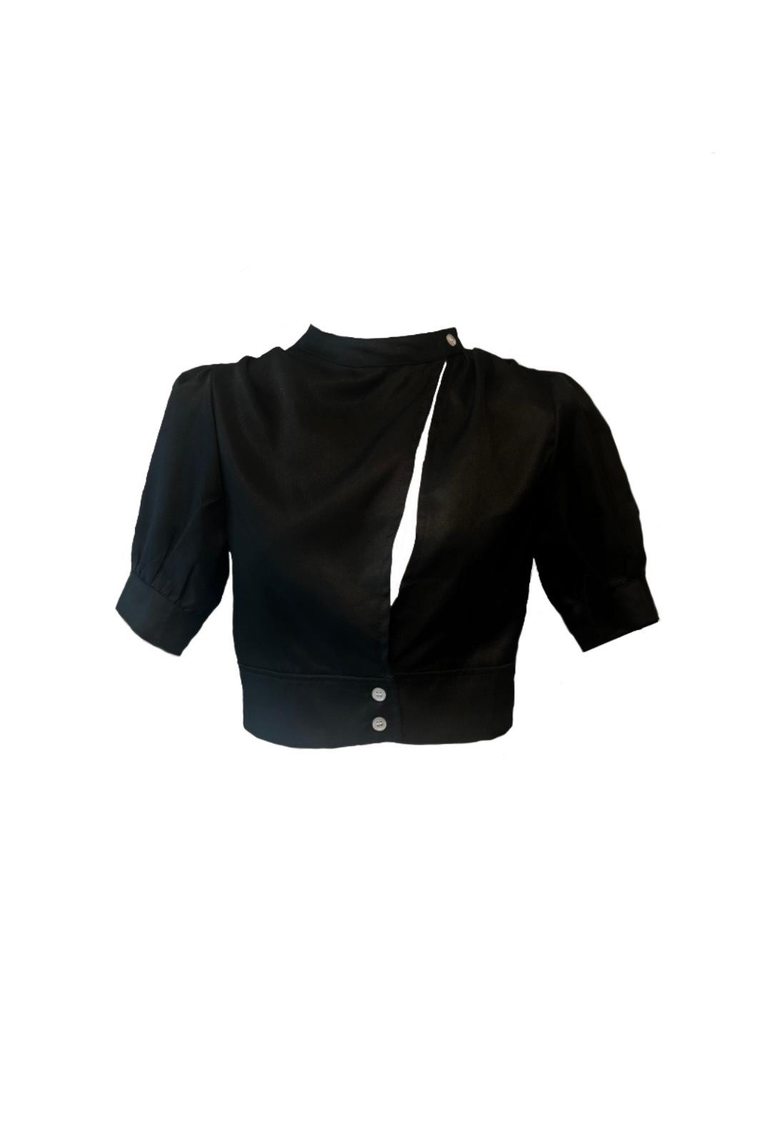 Puff Cut Blouse (2colors)