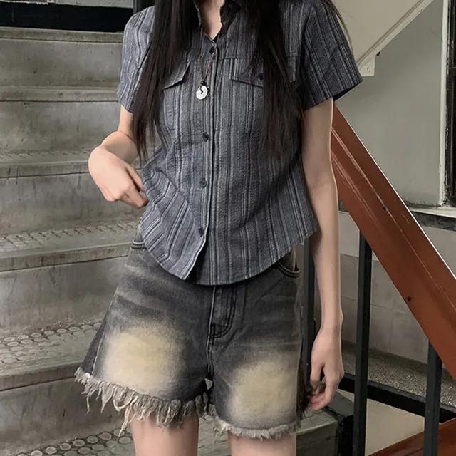[여름.ver/유니크] summer macao stripe shirt