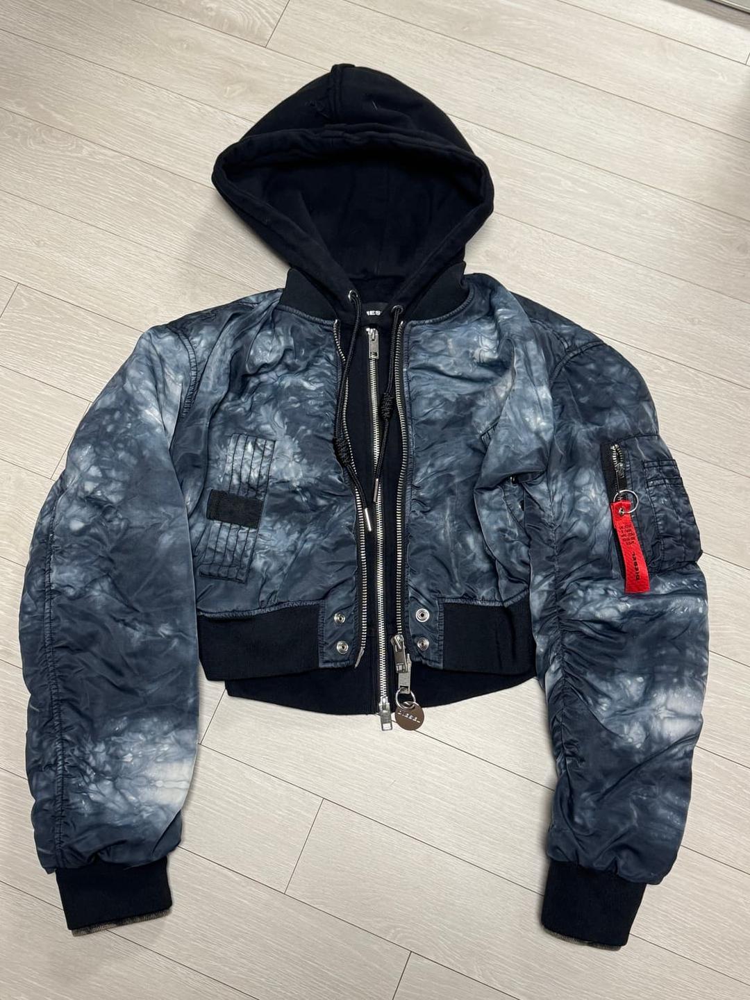 디젤 후드 더블 투웨이 항공점퍼 | 후루츠패밀리