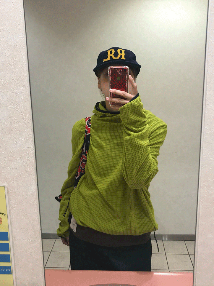 패치 와플 핑거 홀 후드 (3 Color)