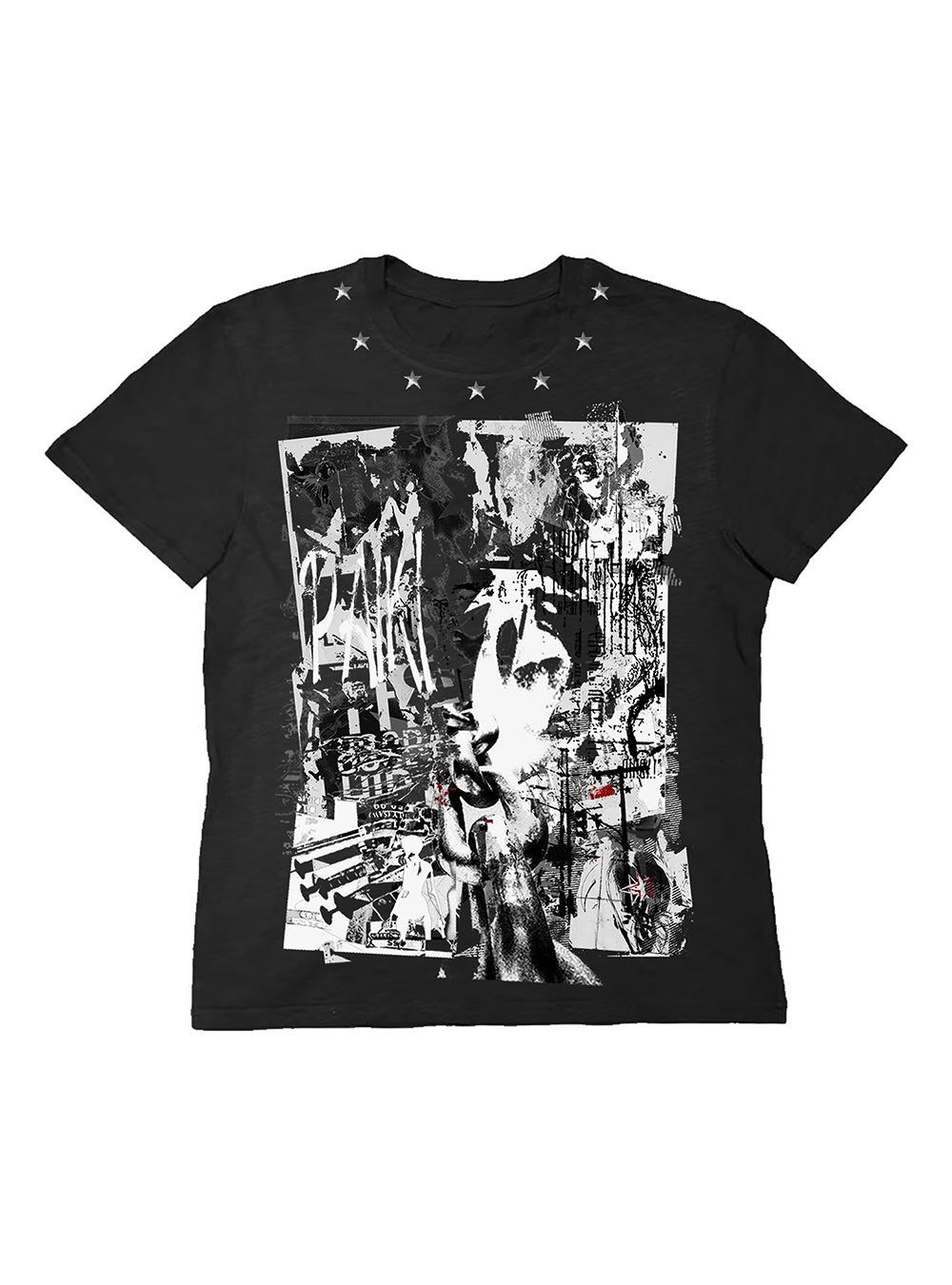 Vintage Grunge Graphic T-Shirt (4color)