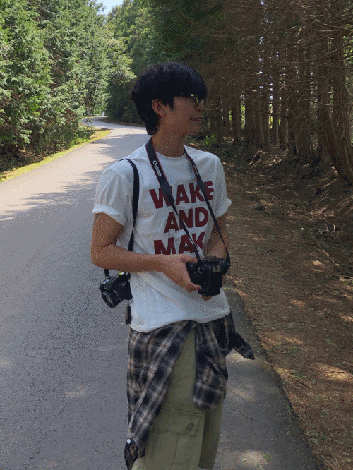 [MD Choice!] 웨이크 크롭 반팔 티셔츠 *당일 출고!