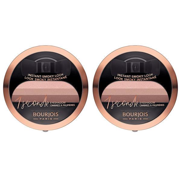 Bourjois Ombre  Paupires 1 Seconde Eyeshadow 부르주아 1 세컨드 아이섀도우 05 하프 누드 3g 2팩