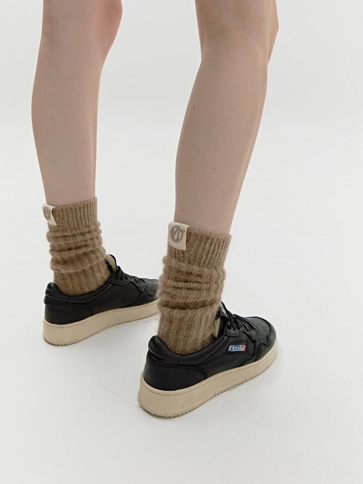 SOFT ANGORA SOCKS [3COLORS]