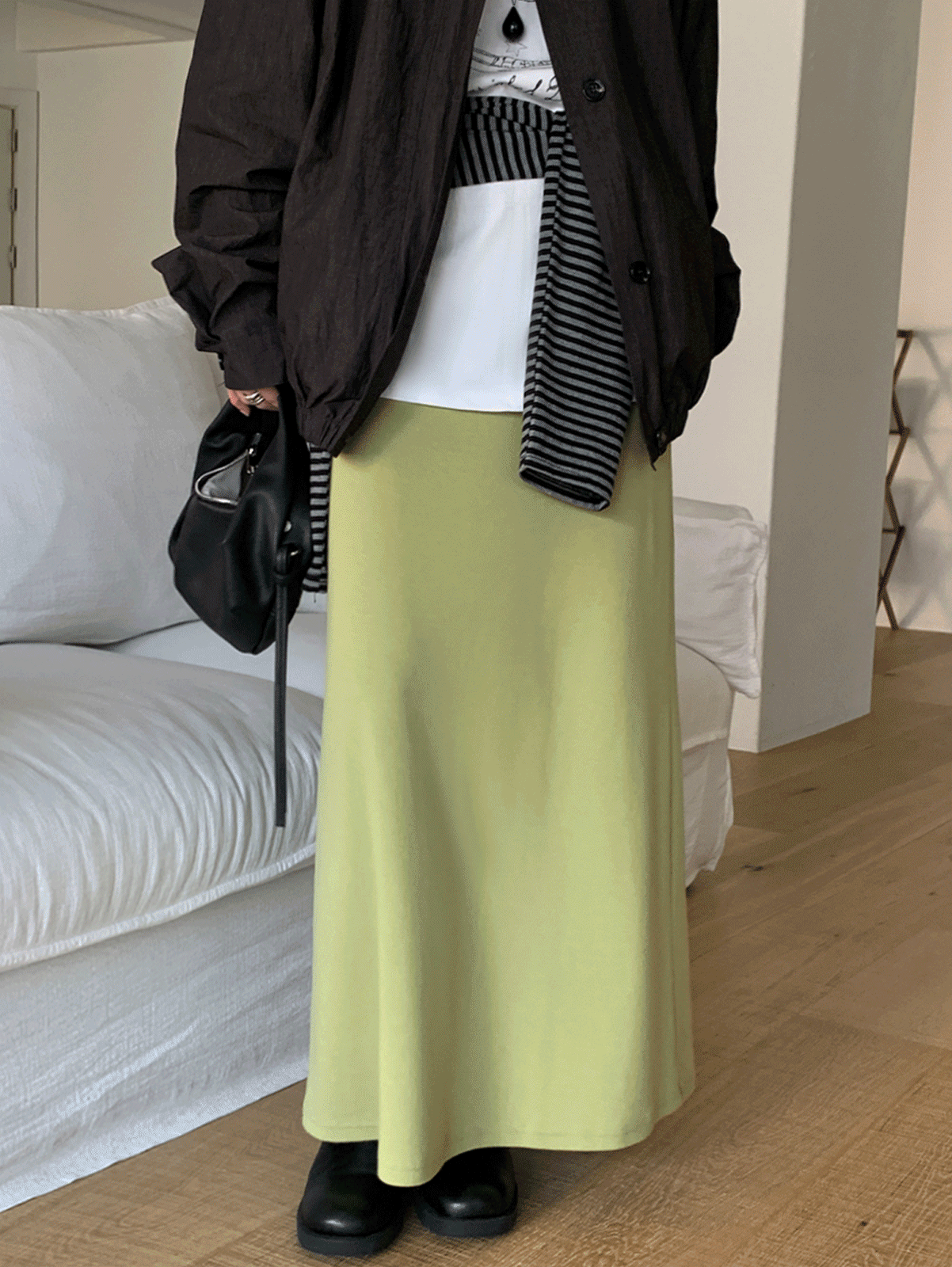 reading long skirt (3color) 주문폭주!