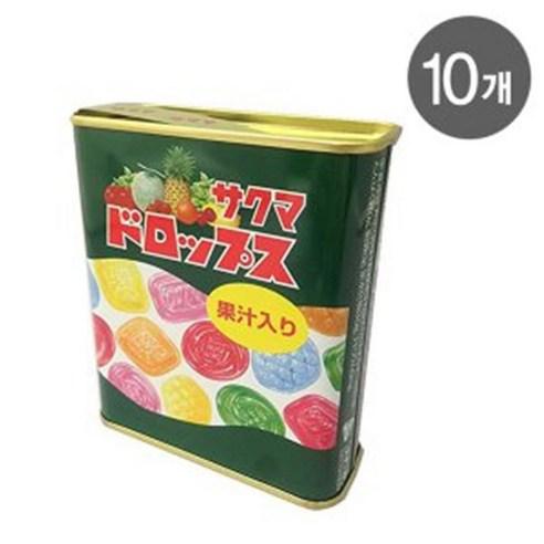 사쿠마제과 드롭스 캔디 사탕 80g X 10개, 80g, 10개 - 츄잉/소프트캔디 | 쿠팡