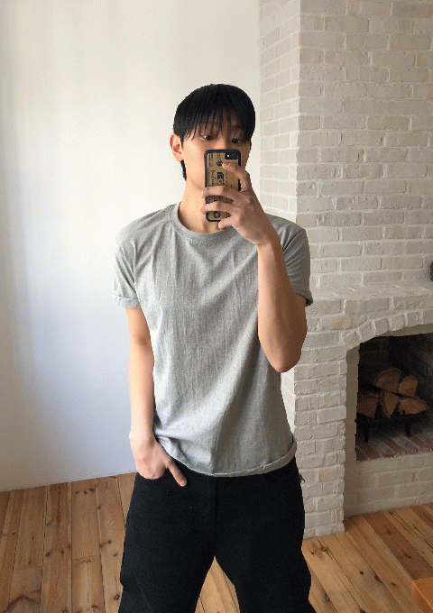 [2장 구매 할인]  소프트 데일리 티셔츠