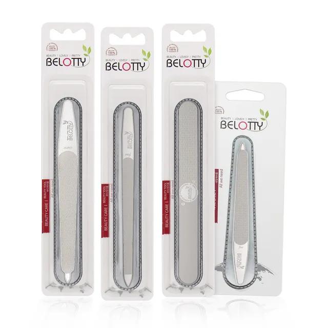 벨로티 손톱야스리 손톱줄 네일버퍼 다듬기 발톱줄 스텐네일파일 발톱때 정리도구