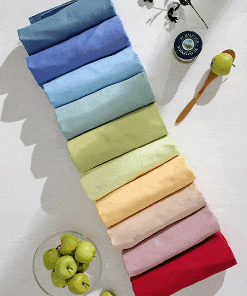 58-501 [Basic] 소폭 40수 코튼 무지 스위티 10종