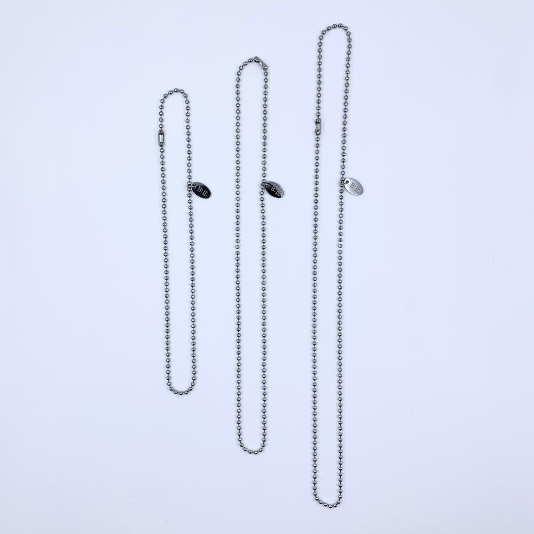 2.3㎜ surgical ball necklace