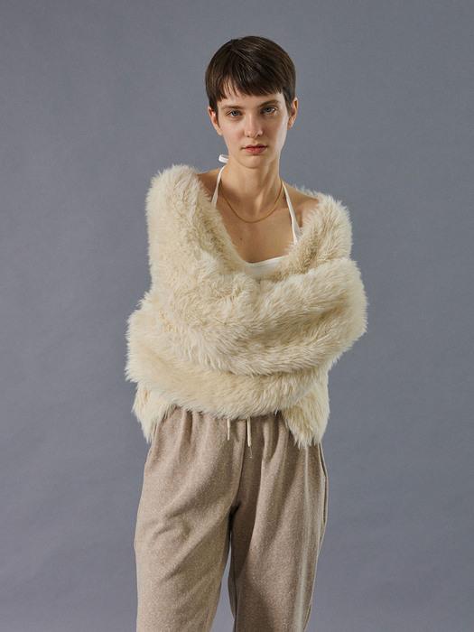 teddy cardigan (cream)