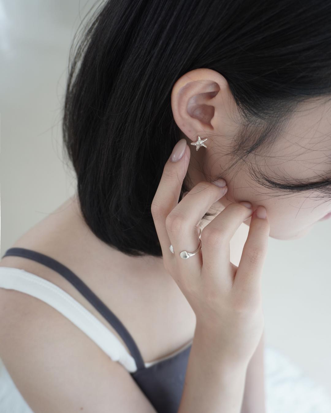 starfish earring