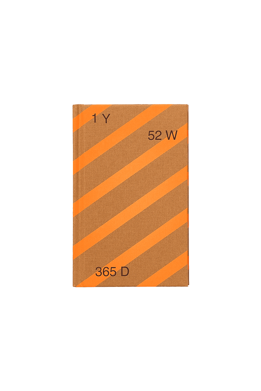 만년 다이어리 YWD Diary - 04 Beige Orange