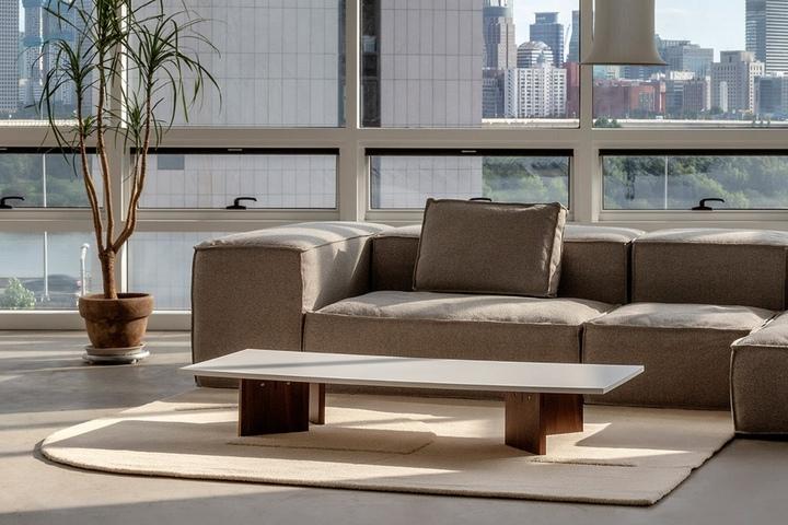 Dolmen Square Sofa Table