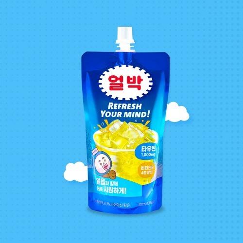 [쏨잇 한정 수량 이 가격] 얼음과 함께먹는 얼음박카스 얼박 210ml×10팩