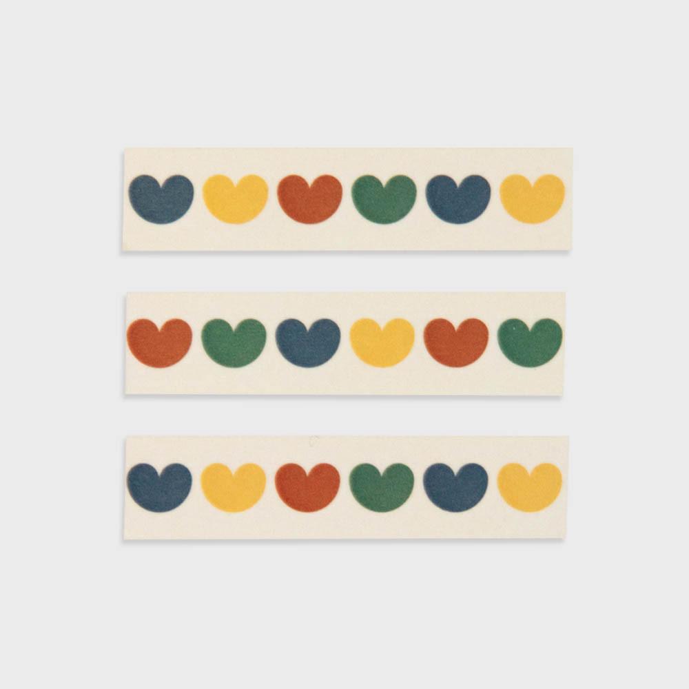 4 hearts 마스킹 테이프