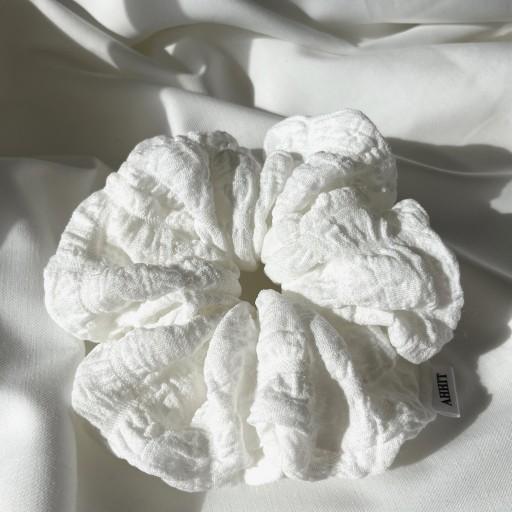 와플 곱창밴드 스크런치🤍 여리여리 끝판왕❕(M,L)