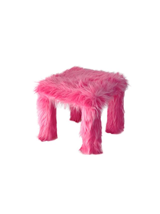 furry table M (pink)