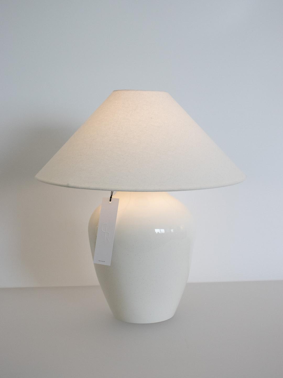 BAEK JA LAMP - glossy white (11/18 이후 순차 출고)