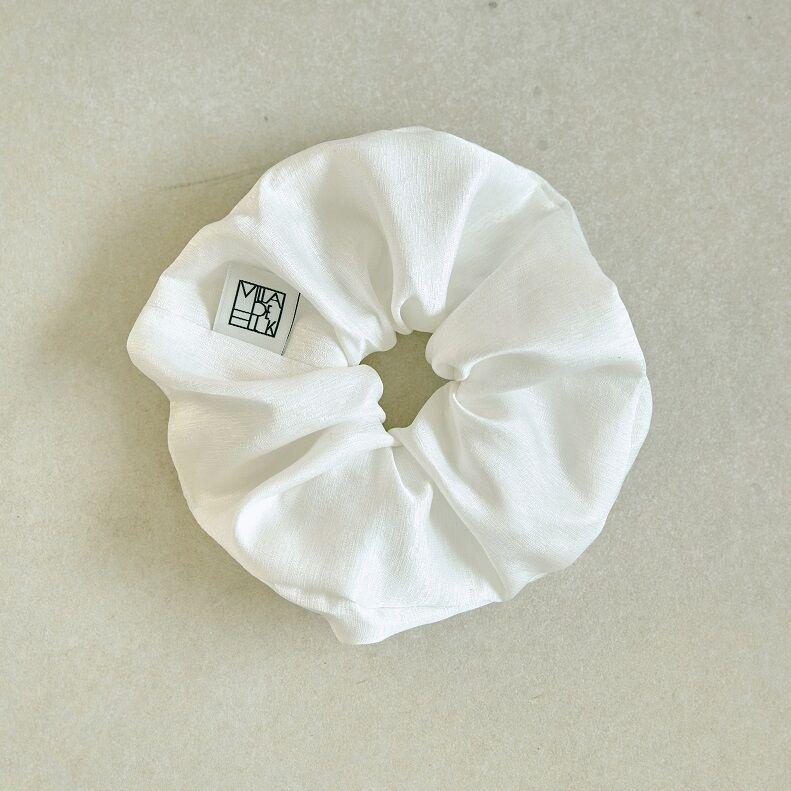 Bridal Glam Silk Schrunchie 실크 스크런치