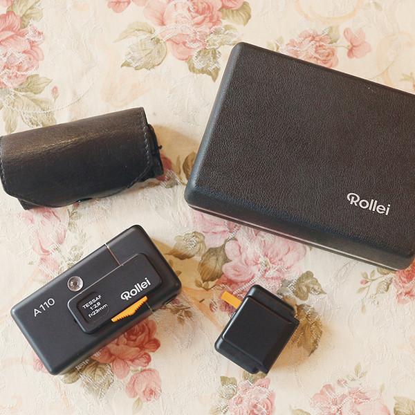[반수동] 세상에서 가장 작은 카메라 Rollei A110 독일제 풀세트