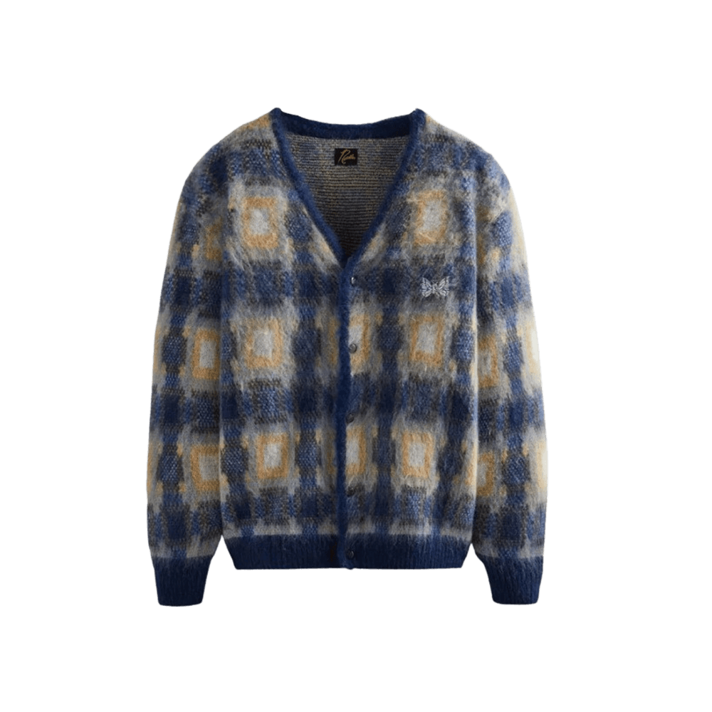 니들스 x 키스 모헤어 쉐르단 가디건 녹터널