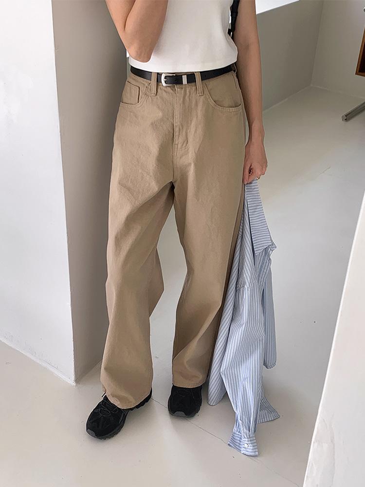 헤이그 와이드 팬츠