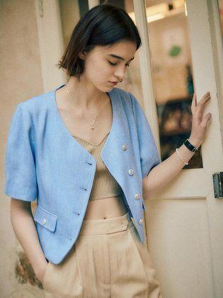 Summer Tweed Jacket SW2MJ602_2color