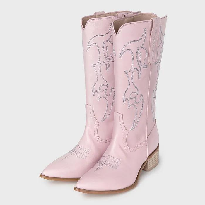 VINTAGE WESTERN BOOTS [PINK]