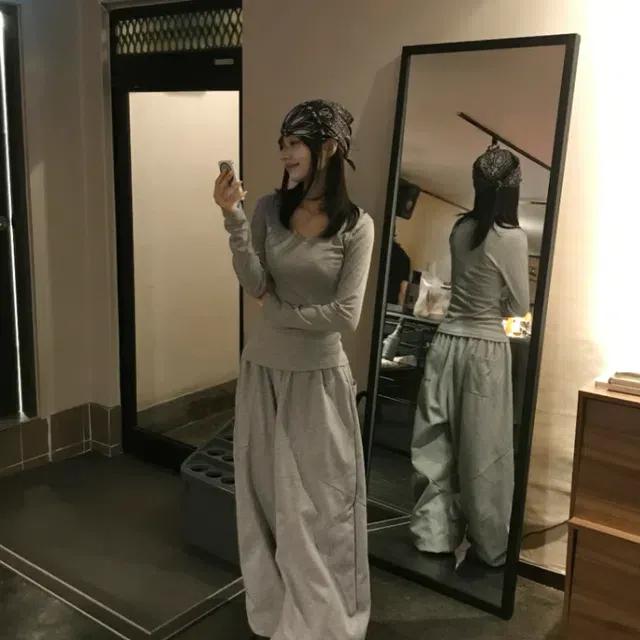 남녀공용 트레이닝 힙한 와이드 벌룬핏 핀턱 팬츠