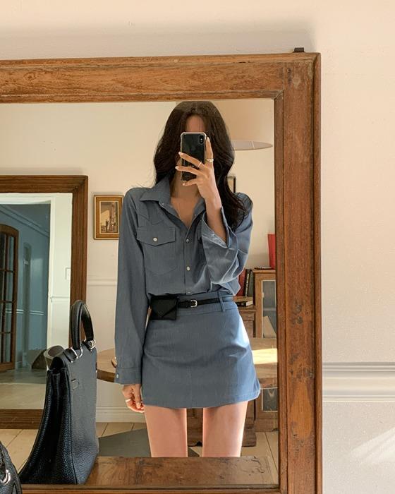 네이딘 베이직 셔츠(SH)