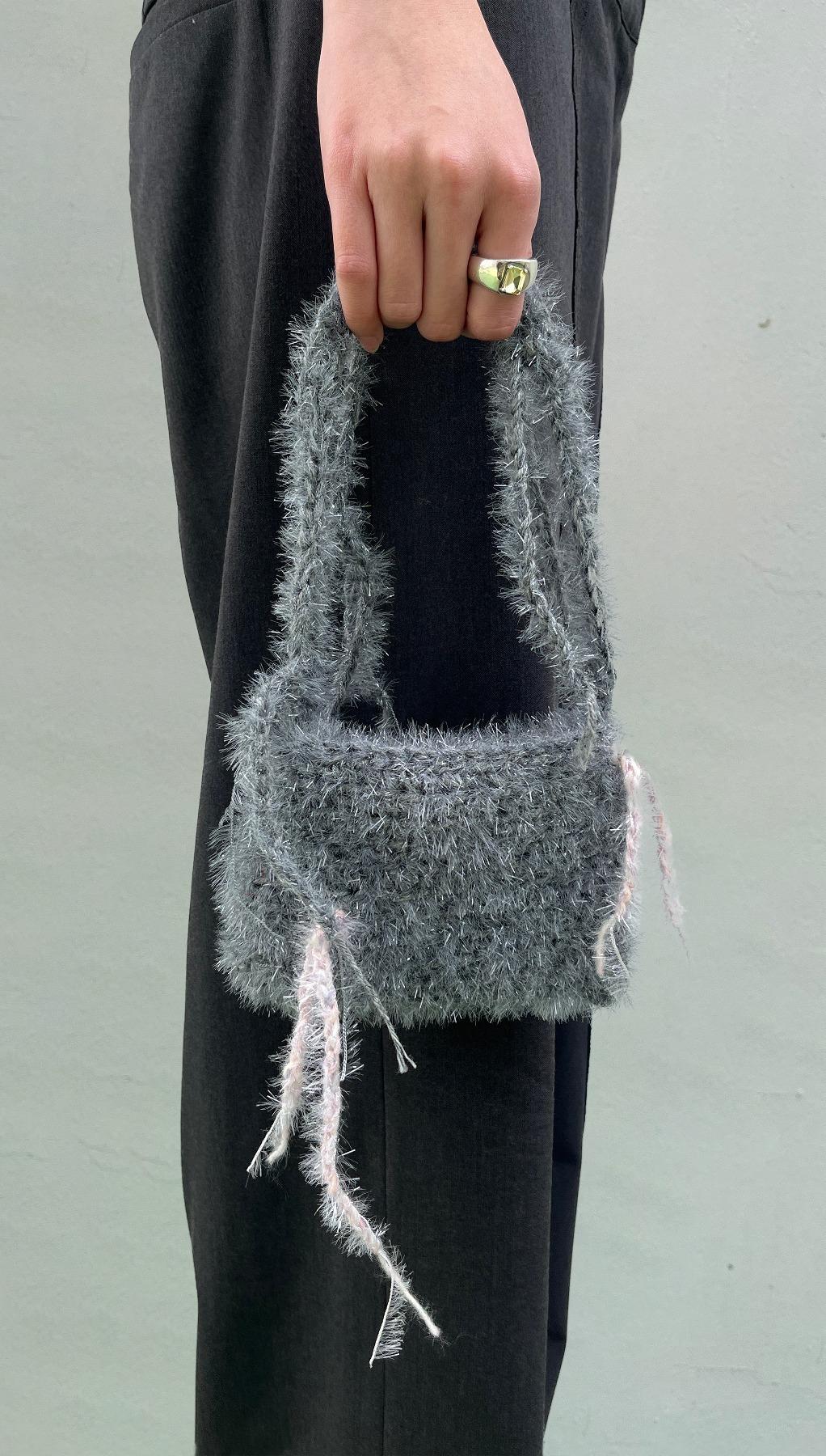 JELLYFISH MINI SHOULDER BAG (GRAY)