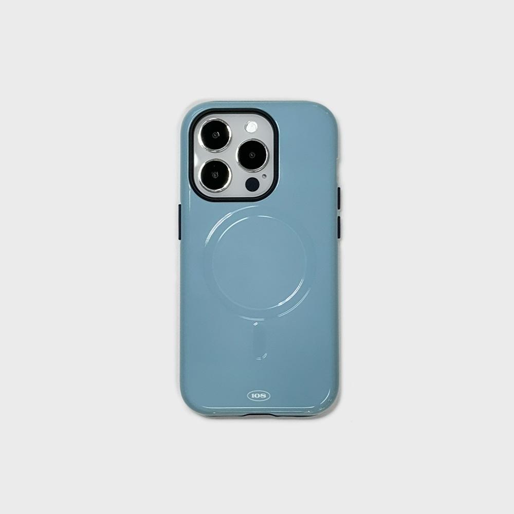 [MagSafe] 108 GHOST BLUE (glossy-hard-bumper)